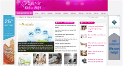 Desktop Screenshot of phunukieuviet.com